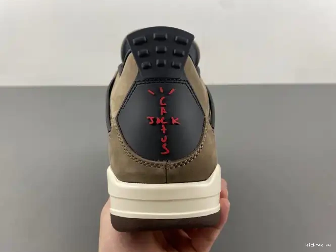 Cheap Kickmax Scott AJ4-882335 Travis Retro 4 x Brown Air TS Jordan 0430
